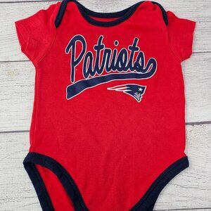 NFL New England Patriots Baby Bodysuit Size 3-6 months‎